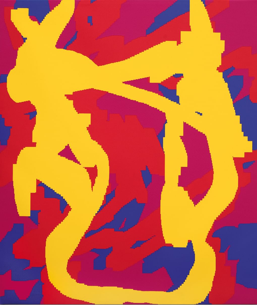 Digital Homage to Rothko. 1999. Акрил, холст. 300 x 230 x 8 см. Государственный Русский музей, Санкт-Петербург